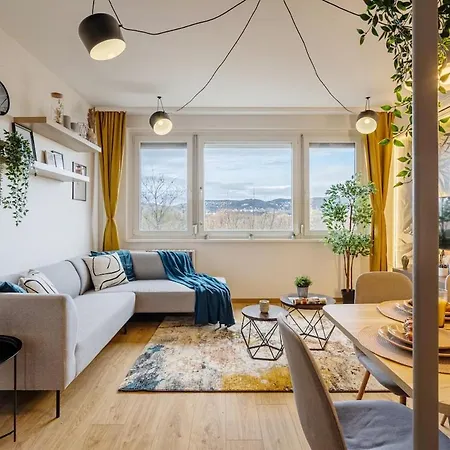Panorama - Balcony, Ac, Free Parking * Budapešť